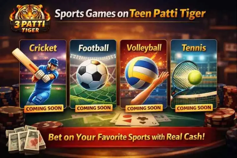 Sports Games on Teen Patti Tiger